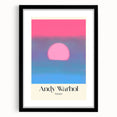 Contemporary Art Prints - Modern Wall Decor with Abstract Sunset Design