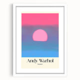 Contemporary Art Prints - Modern Wall Decor with Abstract Sunset Design