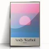 Contemporary Art Prints - Modern Wall Decor with Abstract Sunset Design
