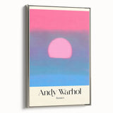 Contemporary Art Prints - Modern Wall Decor with Abstract Sunset Design