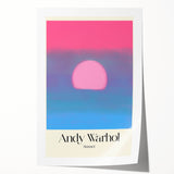 Contemporary Art Prints - Modern Wall Decor with Abstract Sunset Design