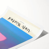 Contemporary Art Prints - Modern Wall Decor with Abstract Sunset Design