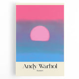 Contemporary Art Prints - Modern Wall Decor with Abstract Sunset Design