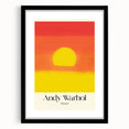 Modern Wall Decor - Contemporary Art Prints with Vibrant Sunset Design