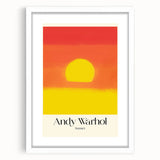 Modern Wall Decor - Contemporary Art Prints with Vibrant Sunset Design