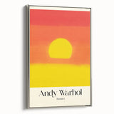 Modern Wall Decor - Contemporary Art Prints with Vibrant Sunset Design