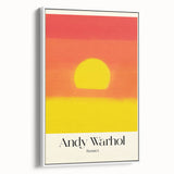 Modern Wall Decor - Contemporary Art Prints with Vibrant Sunset Design