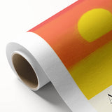 Modern Wall Decor - Contemporary Art Prints with Vibrant Sunset Design
