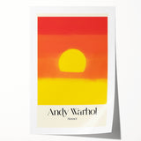 Modern Wall Decor - Contemporary Art Prints with Vibrant Sunset Design