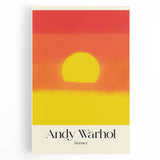 Modern Wall Decor - Contemporary Art Prints with Vibrant Sunset Design