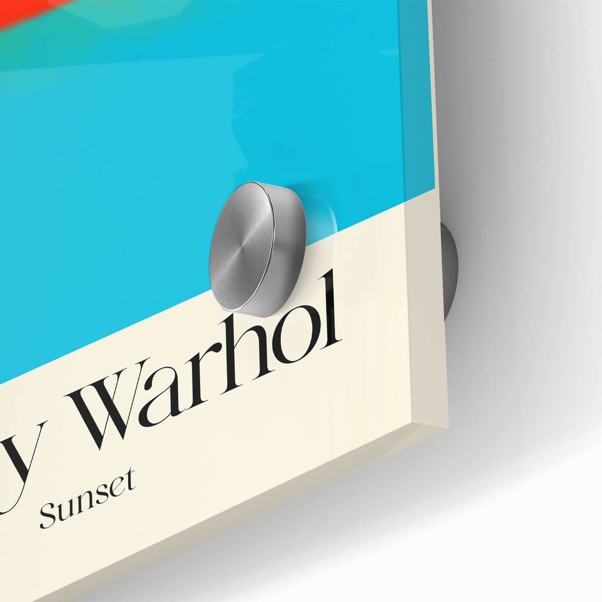 Modern Wall Decor - Contemporary Art Prints with Bold Sunset Design