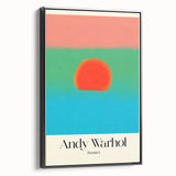 Modern Wall Decor - Contemporary Art Prints with Bold Sunset Design