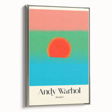 Modern Wall Decor - Contemporary Art Prints with Bold Sunset Design