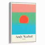 Modern Wall Decor - Contemporary Art Prints with Bold Sunset Design