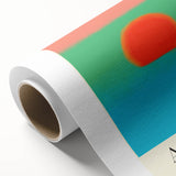 Modern Wall Decor - Contemporary Art Prints with Bold Sunset Design