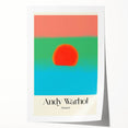 Modern Wall Decor - Contemporary Art Prints with Bold Sunset Design