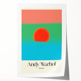 Modern Wall Decor - Contemporary Art Prints with Bold Sunset Design