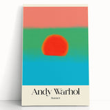 Modern Wall Decor - Contemporary Art Prints with Bold Sunset Design