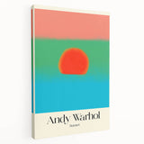 Modern Wall Decor - Contemporary Art Prints with Bold Sunset Design