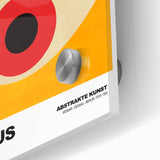 Contemporary Bauhaus Art - Modern Wall Decor with Abstract Eye Design