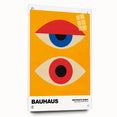 Contemporary Bauhaus Art - Modern Wall Decor with Abstract Eye Design