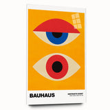 Contemporary Bauhaus Art - Modern Wall Decor with Abstract Eye Design
