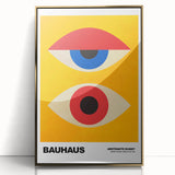 Contemporary Bauhaus Art - Modern Wall Decor with Abstract Eye Design