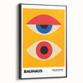 Contemporary Bauhaus Art - Modern Wall Decor with Abstract Eye Design