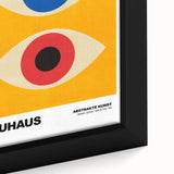 Contemporary Bauhaus Art - Modern Wall Decor with Abstract Eye Design