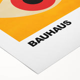 Contemporary Bauhaus Art - Modern Wall Decor with Abstract Eye Design