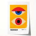 Contemporary Bauhaus Art - Modern Wall Decor with Abstract Eye Design