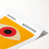 Contemporary Bauhaus Art - Modern Wall Decor with Abstract Eye Design