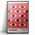 Bauhaus Modern Wall Decor - Contemporary Art Prints with Eye Pattern
