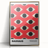 Bauhaus Modern Wall Decor - Contemporary Art Prints with Eye Pattern
