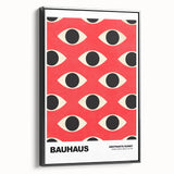 Bauhaus Modern Wall Decor - Contemporary Art Prints with Eye Pattern