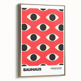 Bauhaus Modern Wall Decor - Contemporary Art Prints with Eye Pattern