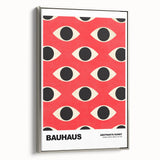 Bauhaus Modern Wall Decor - Contemporary Art Prints with Eye Pattern