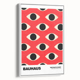 Bauhaus Modern Wall Decor - Contemporary Art Prints with Eye Pattern