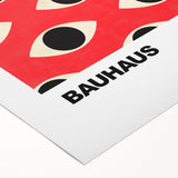 Bauhaus Modern Wall Decor - Contemporary Art Prints with Eye Pattern