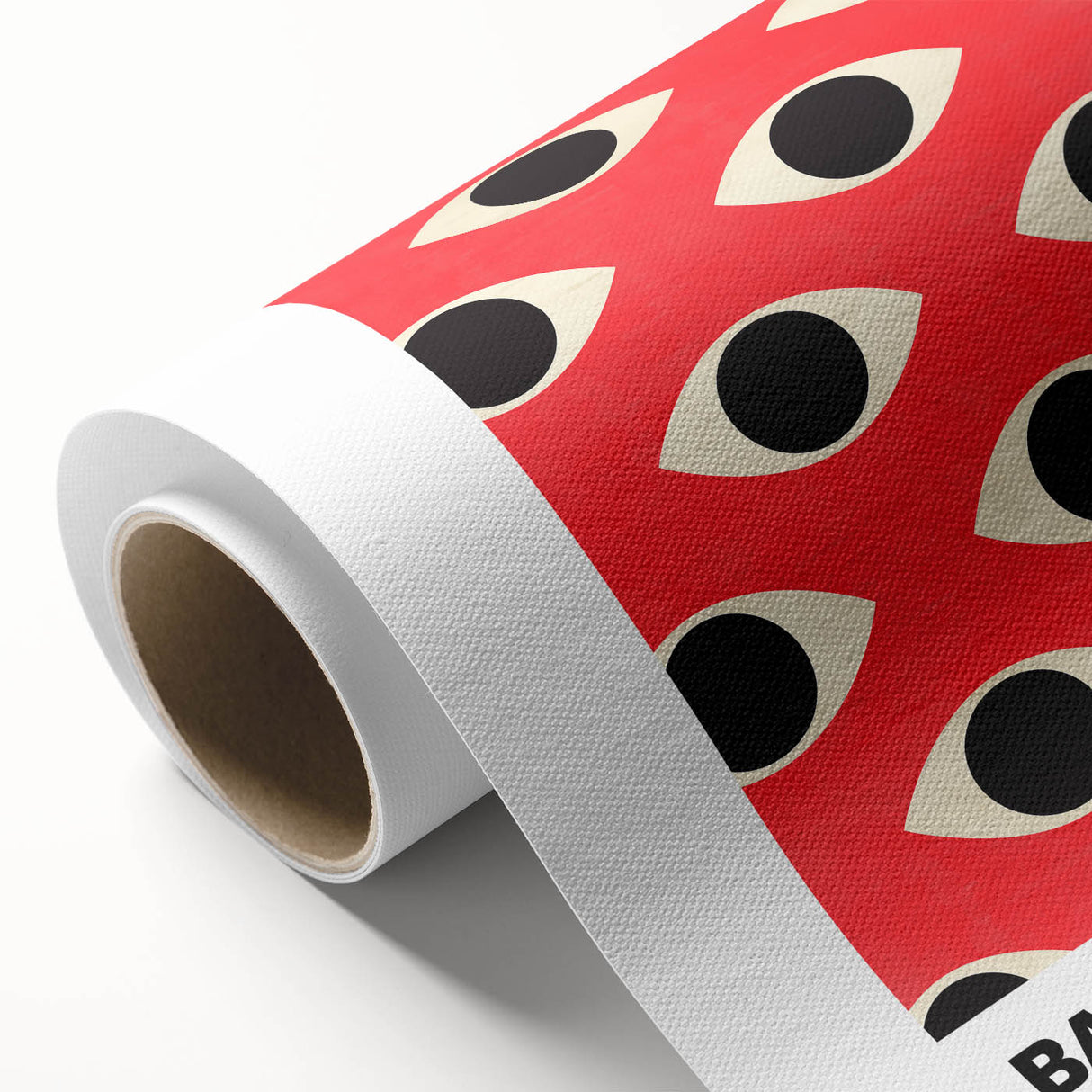 Bauhaus Modern Wall Decor - Contemporary Art Prints with Eye Pattern