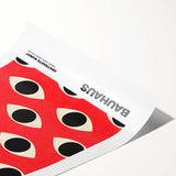 Bauhaus Modern Wall Decor - Contemporary Art Prints with Eye Pattern