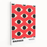 Bauhaus Modern Wall Decor - Contemporary Art Prints with Eye Pattern