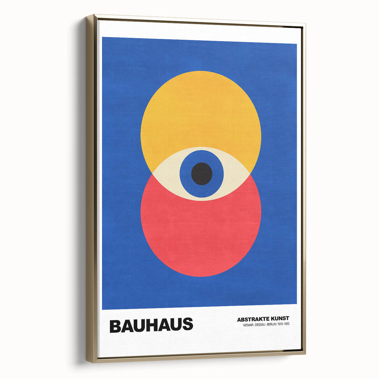 Contemporary Bauhaus Art - Modern Wall Decor with Geometric Design