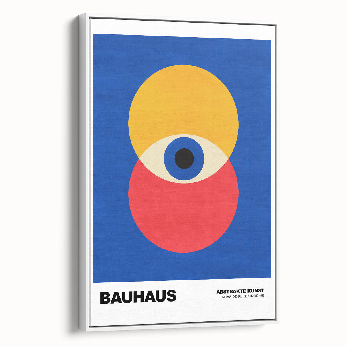 Contemporary Bauhaus Art - Modern Wall Decor with Geometric Design