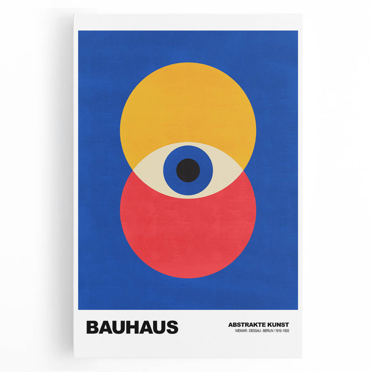 Contemporary Bauhaus Art - Modern Wall Decor with Geometric Design