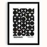 Bauhaus Modern Wall Decor - Contemporary Art Prints with Geometric Art
