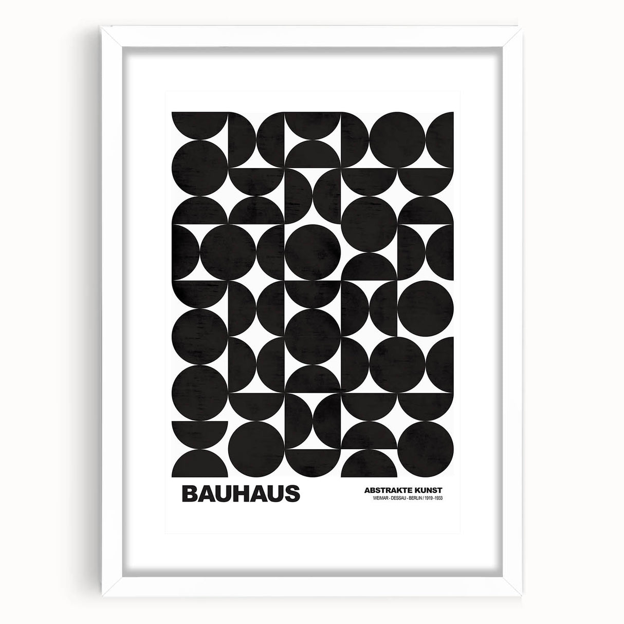 Bauhaus Modern Wall Decor - Contemporary Art Prints with Geometric Art