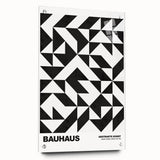 Bauhaus Modern Wall Decor - Contemporary Art Prints with Black Shapes