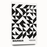 Bauhaus Modern Wall Decor - Contemporary Art Prints with Black Shapes