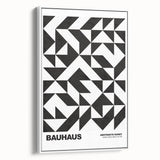 Bauhaus Modern Wall Decor - Contemporary Art Prints with Black Shapes